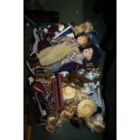 Collection of various porcelain headed dolls, to include examples by Leonardo Collection and Karen