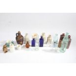 Assorted 19th century glass bottles, stoneware, advertising items etc (qty)