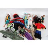 Collection of toys and figures, to include Action Man, Buzz Lightyear, Thunderbirds, together with