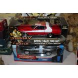 American Muscle 'Starsky & Hutch' Ford Gran Torino 1:18, and James Bond Die Another Day Aston Martin