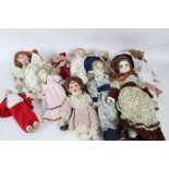 Quantity of collectors dolls, to include Heritage Mint, housed in two boxes (qty)