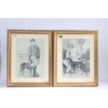 After J H Cordner, pair of black and white prints (2)