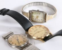 Three wristwatches to include Fowler & Oldfield Bradford wristwatch together with two others (3)