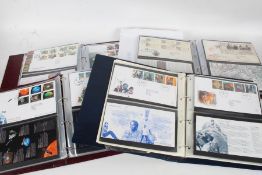 Royal Mail Millennium Collection stamp and first day covers, three first day covers albums circa