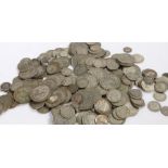 Collection of pre 1947 UK coins, to include half crowns, florins, sixpences etc.1kg (qty)