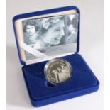 Royal Mint Silver Proof Queen Elizabeth II Eightieth Birthday silver proof crown 2006, capsulated