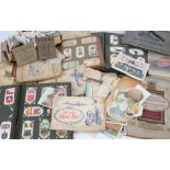 Large collection of cigarette cards, loose and in albums, to include John Player & Sons, Navy Cut,