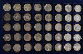 Collection of 40 £2 coins, various dates (40)