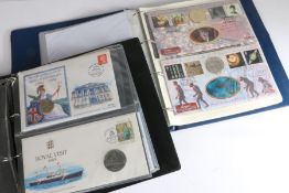 Royal Mint and other coin covers, to include Classic Locomotives, VE Day 50th Anniversary, Public