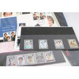 Collection of Royal family and shipping related stamps