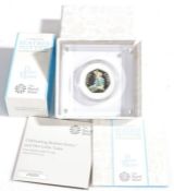 Beatrix Potter And Her Little Tales Peter Rabbit 2018 UK 50p silver proof coin Issuing authority –