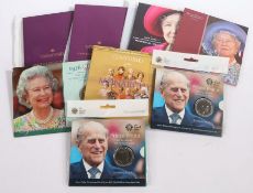 Commemorative crowns to include two Queen Elizabeth II Golden Jubilee, Queen Elizabeth the Queen