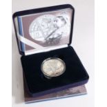 Royal Mint Silver Proof Victorian Anniversary Crown 2001, capsulated and boxed with certificate,