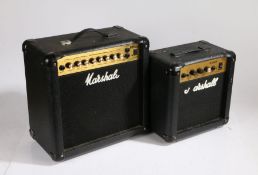 2x Marshall amplifiers. MG 15DFX and G10 Mk. II
