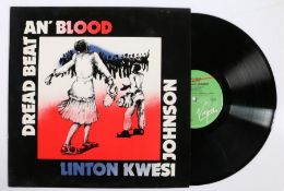 Linton Kwesi Johnson - Dread Beat An' Blood ( VX 1002 , UK reissue, VG+/EX)