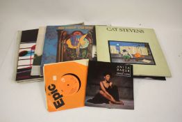 A collection of approx. 10 mixed LPs - Creedence Clearwater Revival/ John Lennon/ Cat Stevens/ etc.