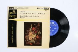 Mozart / Israel Philharmonic Orchestra / Krips - Symphony No.41 - 'Jupiter' ( FFRR BR 3050 , UK mono