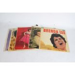 5x Brenda Lee LPs - Miss Dynamite / That's All / Sincerely / etc.