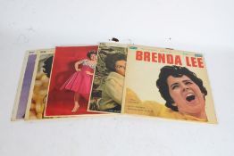 5x Brenda Lee LPs - Miss Dynamite / That's All / Sincerely / etc.