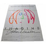 John Lennon 'Imagine' 1988 French Film Poster, 118cm x 158cm.
