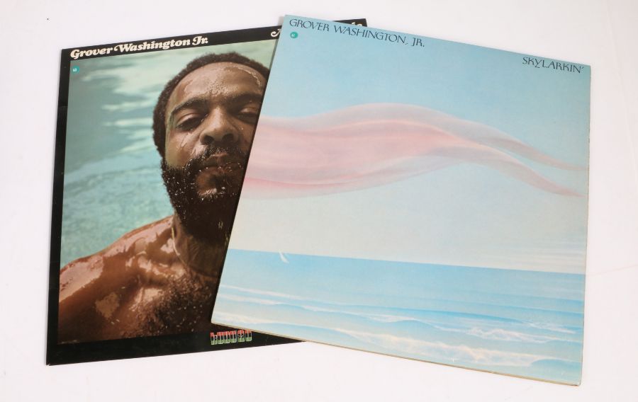 2x Grover Washington Jr. LPs - Mister Magic ( KU-20 ) / Skylarkin' ( STML 12131 )