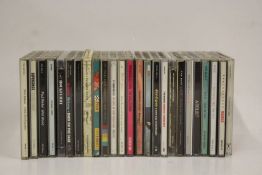 A collection of approx. 25 mixed CDs