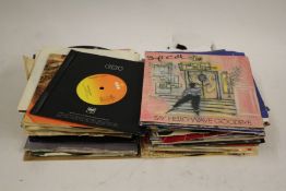 A collection of 7" singles - Soft Cell / Pretenders / New Order / etc.