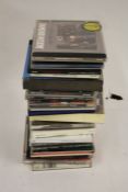 A collection of approx. 25 various CDs - David Bowie / Pink Floyd / Led Zeppelin / The Beatles /etc.