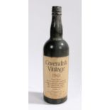 Cavendish Vintage 1961 Vin de Liqueur, bottled after 25 years maturation in oak wood, shipped b