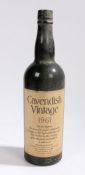 Cavendish Vintage 1961 Vin de Liqueur, bottled after 25 years maturation in oak wood, shipped b
