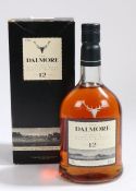 The Dalmore Single Highland Malt Scotch Whisky, Aged 12 Years, 40% vol. 70cl. boxed.