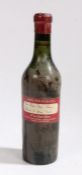 Fino Primo Pepe Sherry, 30cl. Provenance: Purchased Sotheby Parke Bernet & Co. 1981. from Duke of