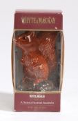 Whyte & Mackay Ceramics Red Squirrel, 40% vol. 5cl. boxed.