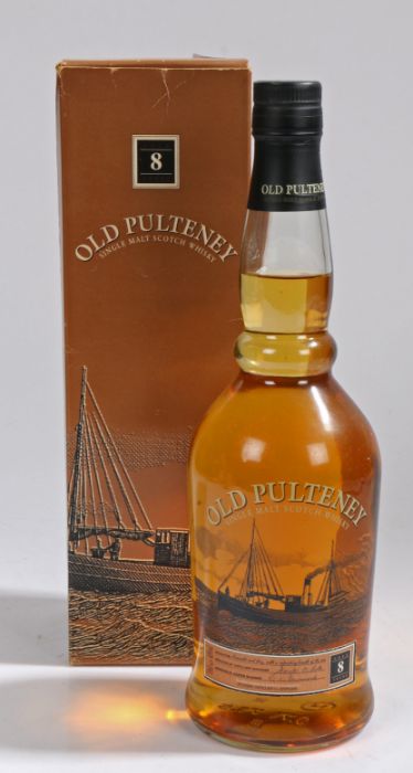Old Pulteney Single Malt Scotch Whisky, aged 8 years, 40% vol. 70cl, boxed