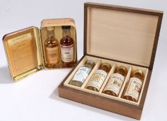 Glenmorangie Single Highland Malt Scotch Whisky, One Ten Year Old Miniature & One Port Wood Finish