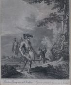 Ridinger, Martin Elias (Augsburg 1730 - 1781) - Kupferstich nach einer Zeichnung von Johann Elias R
