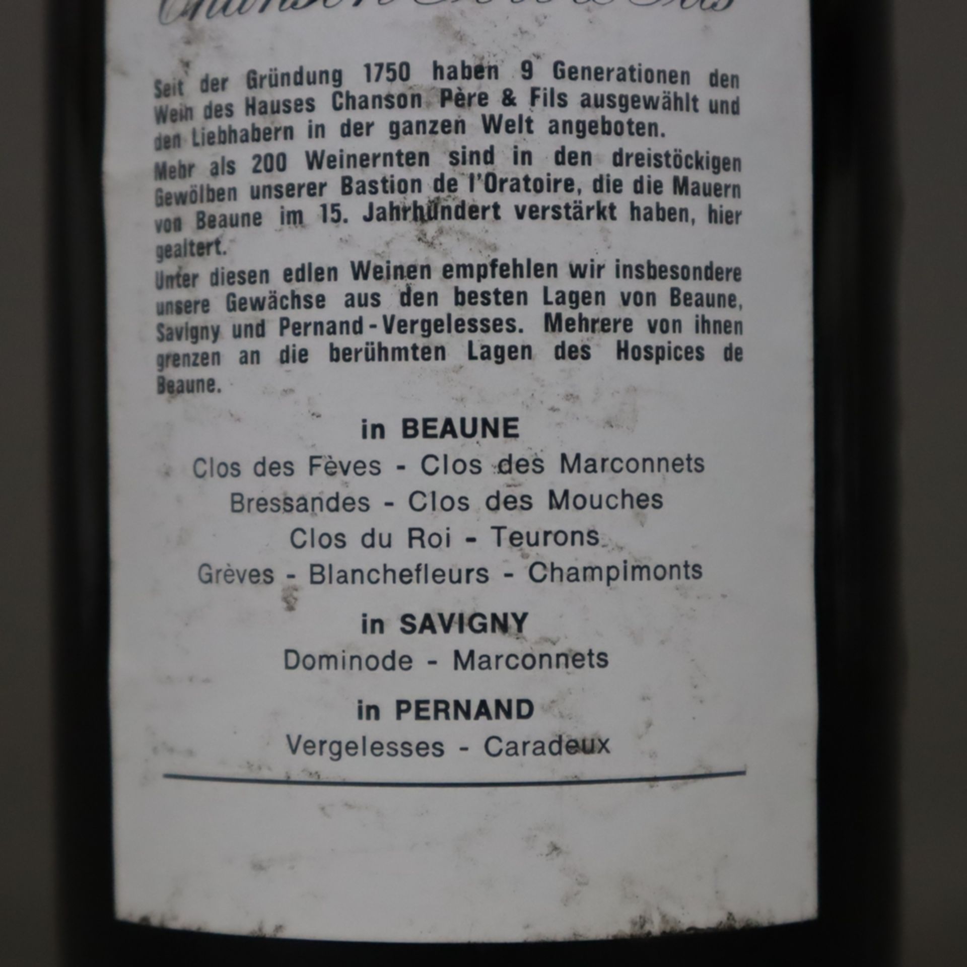 Weinkonvolut - 4 Flaschen, davon 2 Flaschen, "Château la Duchesse", Canon-Fronsac 1990, 2 Flaschen  - Bild 5 aus 6