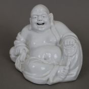 Glücksbuddha - China, der lachende Milefo, auch Budai genannt, halbliegend mit gefülltem Sack und G