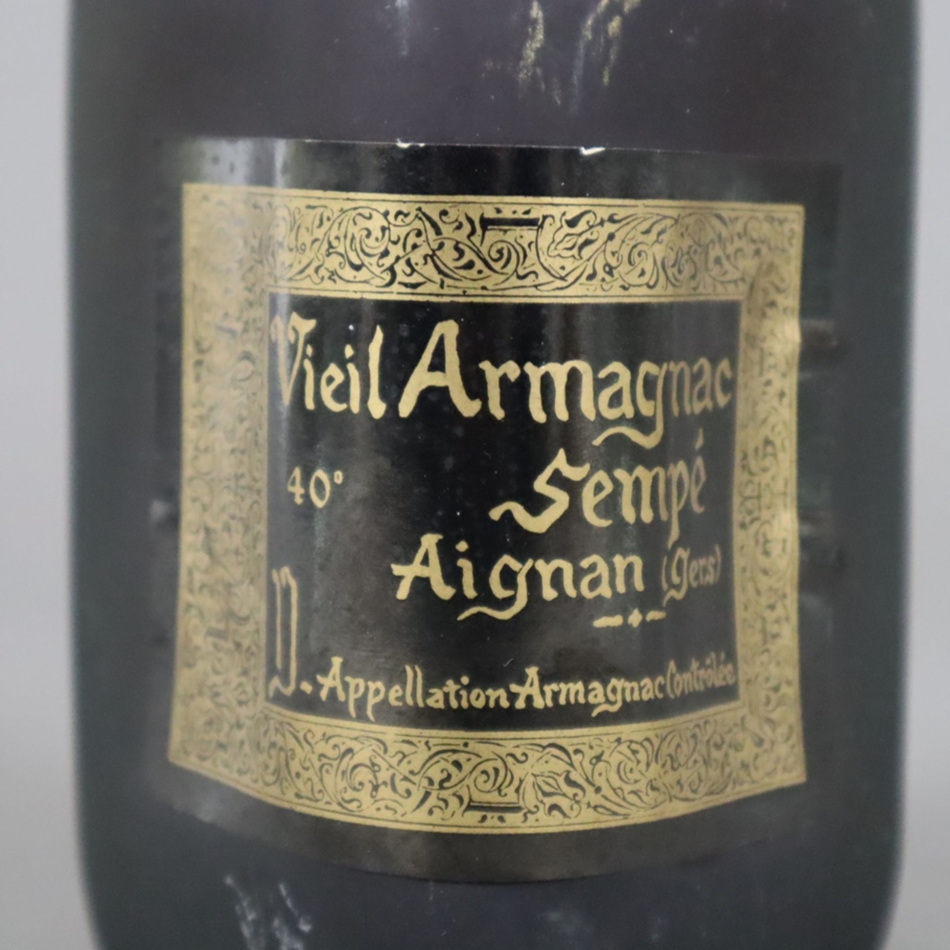 Armagnac - Vieil Armagnac Sempé 1961, Aignan (Gers), 40% alc., 0,7 Liter - Bild 4 aus 5