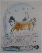 Chagall, Marc (1887 Witebsk - 1985 St. Paul de Vence) - Blatt 7 aus der Folge "De mauvais sujets" (