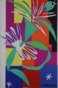 Matisse, Henri (1869-1954) - "La Danseuse Creole", 1965, Plakat-Lithografie nach dem gleichnamigen 