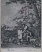 Ridinger, Martin Elias (Augsburg 1730 - 1781) - Kupferstich nach einer Zeichnung von Johann Elias R