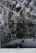 Richter, Gerhard (*1932) - "14.Feb.1945", Offsetdruck, handsigniert, ca.14,5x10cm, mit PP unter Gla