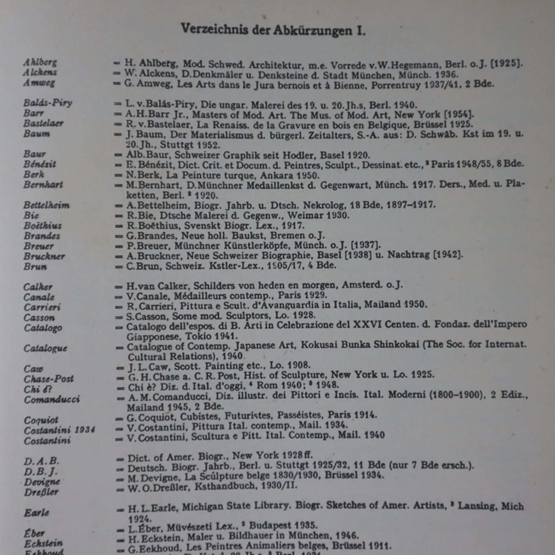 Vollmer, Hans - "Allgemeines Lexikon der Bildenden Künstler des XX. Jahrhunderts", 6 Bde., Leipzig, - Bild 5 aus 5