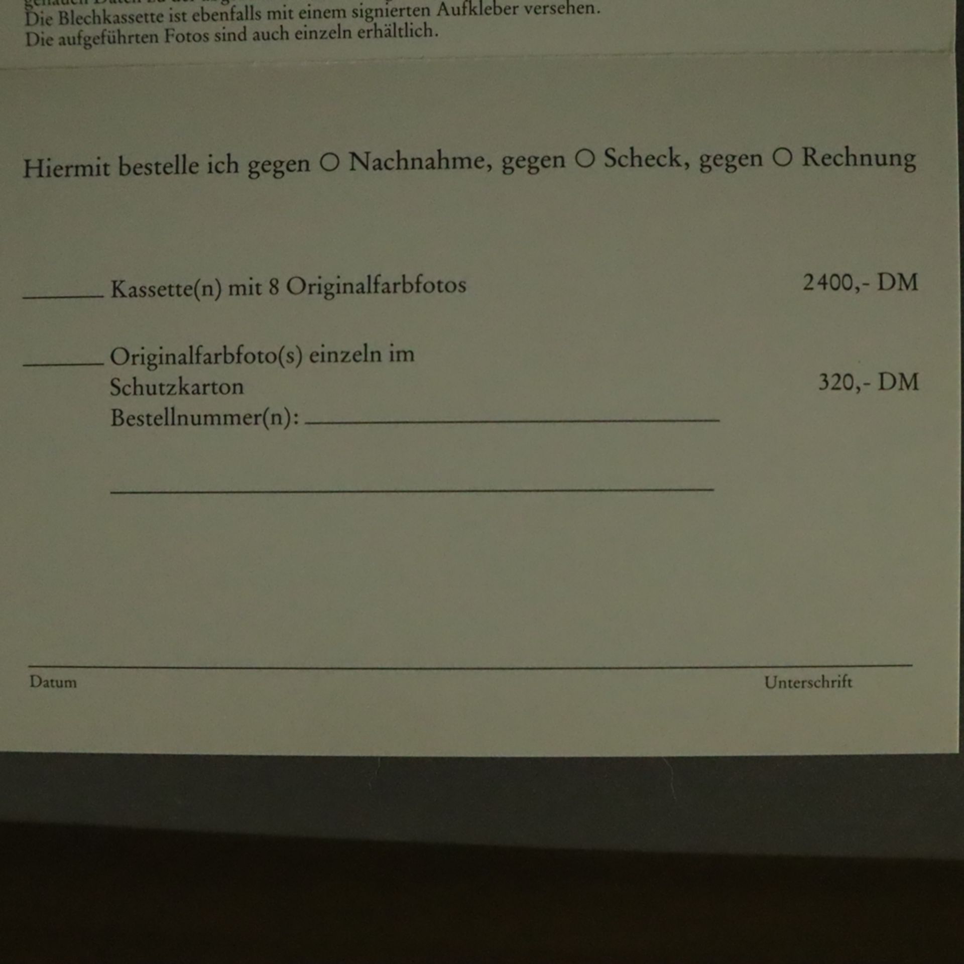 Beuys, Joseph (1921 Krefeld - 1986 Düsseldorf) - "IKARUS-Fotoedition 1979", handsignierte gefaltete - Bild 5 aus 8