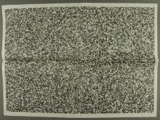 Richter, Gerhard (*1932) - "20.280", s/w Offsetdruck (Rotationsdruck) aus dem Magazin der Rheinisch