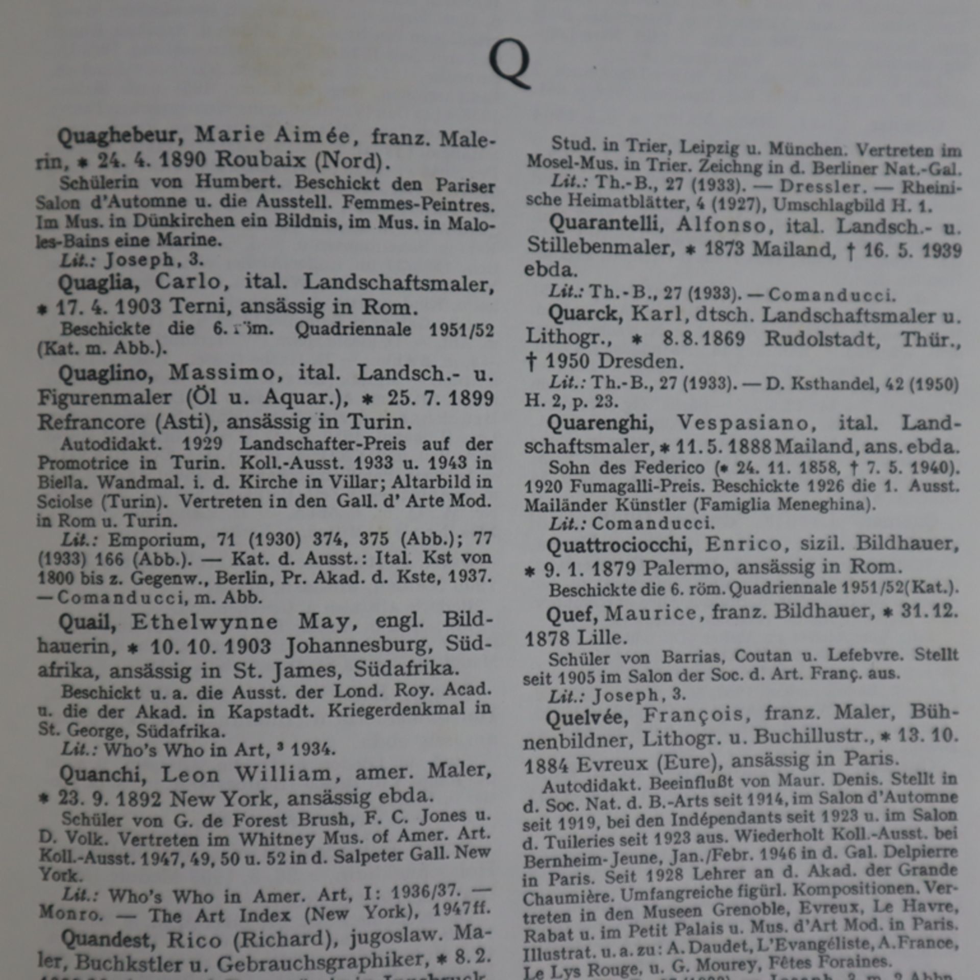 Vollmer, Hans - "Allgemeines Lexikon der Bildenden Künstler des XX. Jahrhunderts", 6 Bde., Leipzig, - Bild 4 aus 5