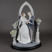 Figurengruppe  "Ein Liebesversprechen/Una Promesa de Amor/A Vow of Love" - Lladro, Spanien, Porzell