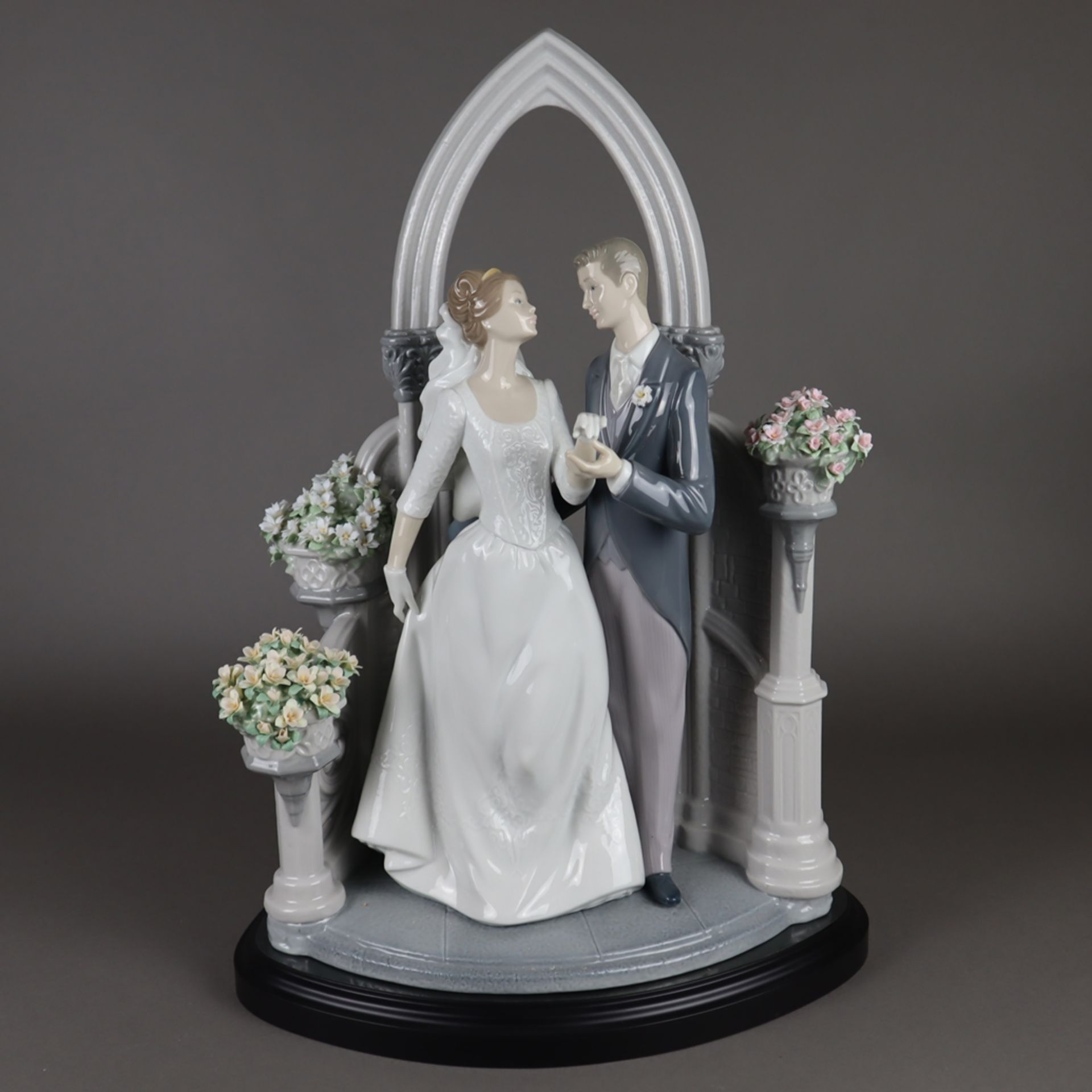 Figurengruppe "Ein Liebesversprechen/Una Promesa de Amor/A Vow of Love" - Lladro, Spanien, Porzell