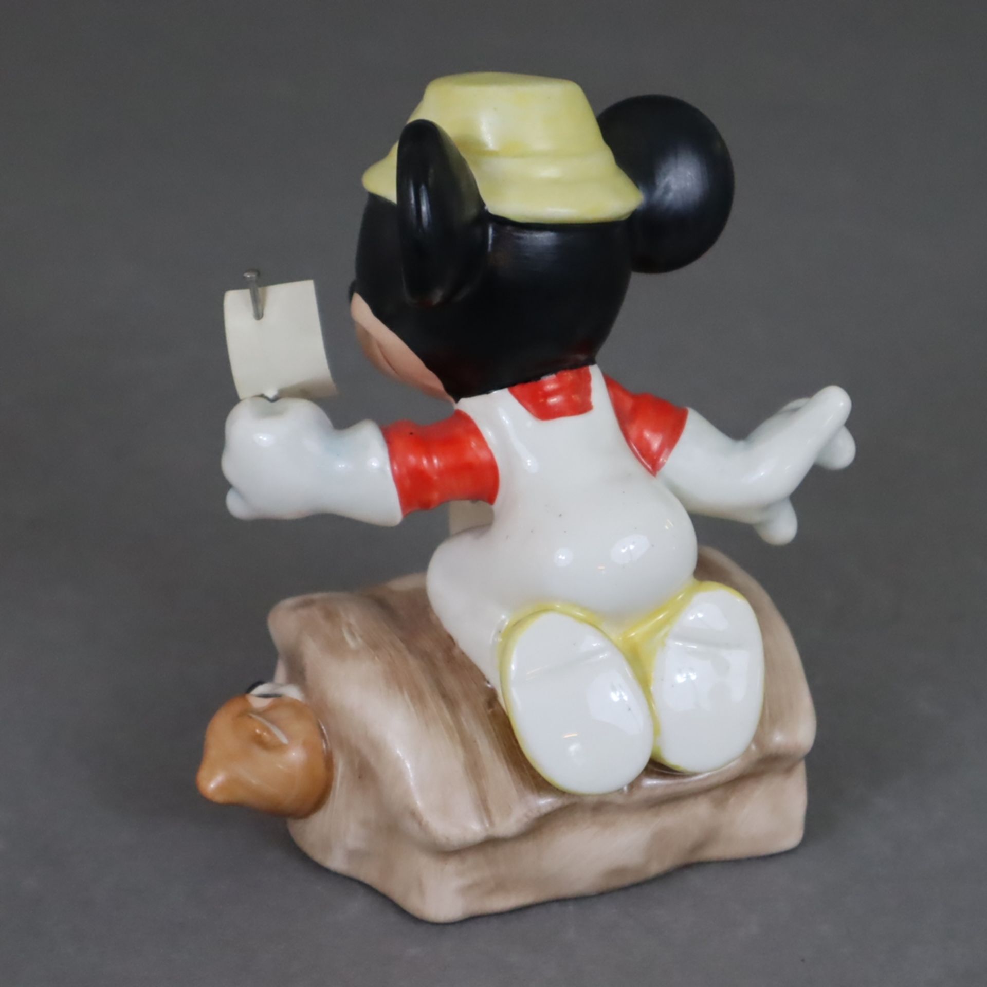 "Mickey Mouse Gardener" - Goebel, "Walt Disney Productions", Modellnr.: 17 220, Steingut, polychrom - Image 2 of 6
